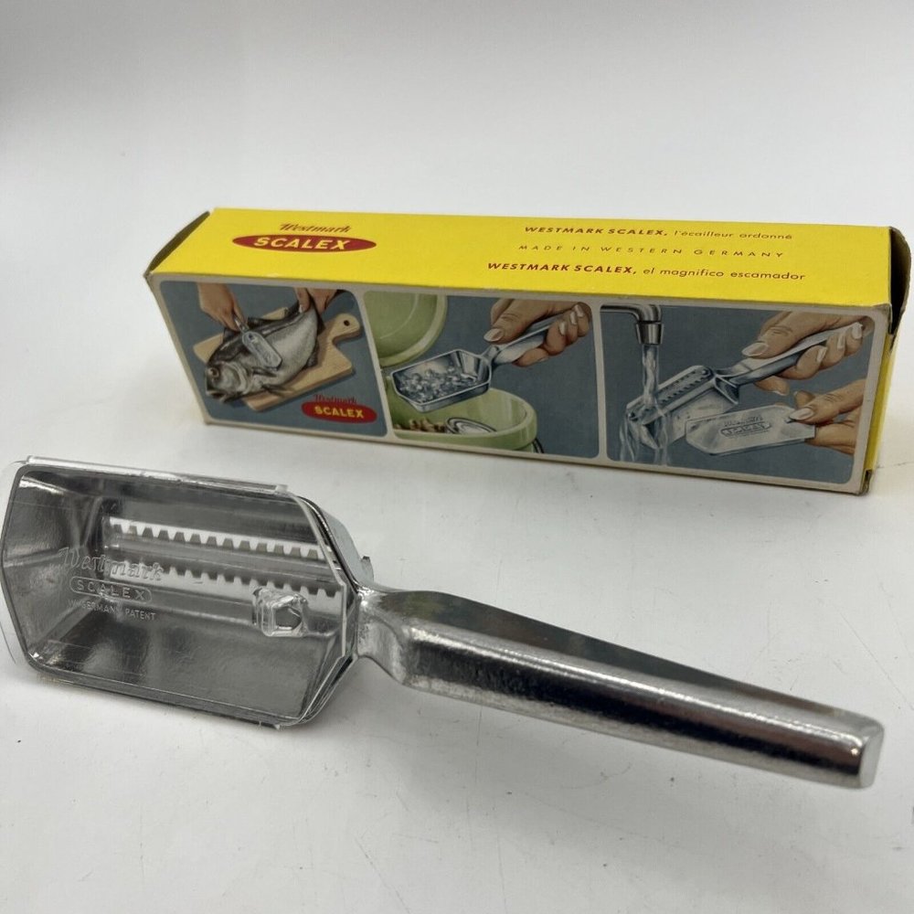 Vtg Fish Scaler WESTMARK SCALEX Made in West Germany Brand New With Original Box